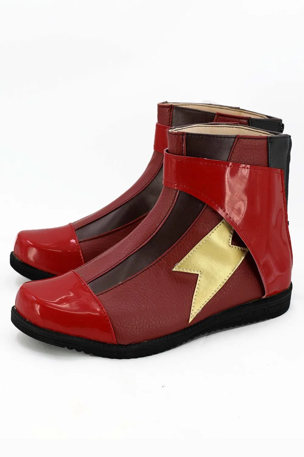 Justice League 2017 Barry Allen Flash Boots Cosplay Shoes