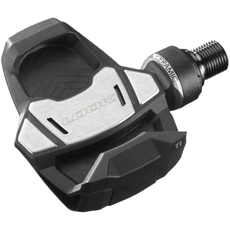 KEO BLADE CARBON CERAMIC Ti Pedals - Single Sided Clipless, Titanium, 9/16"