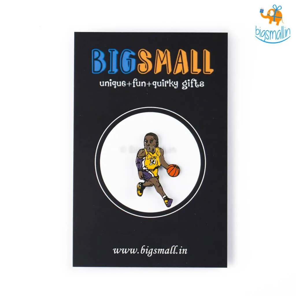 Kobe Bryant Lapel Pins - Set of 2