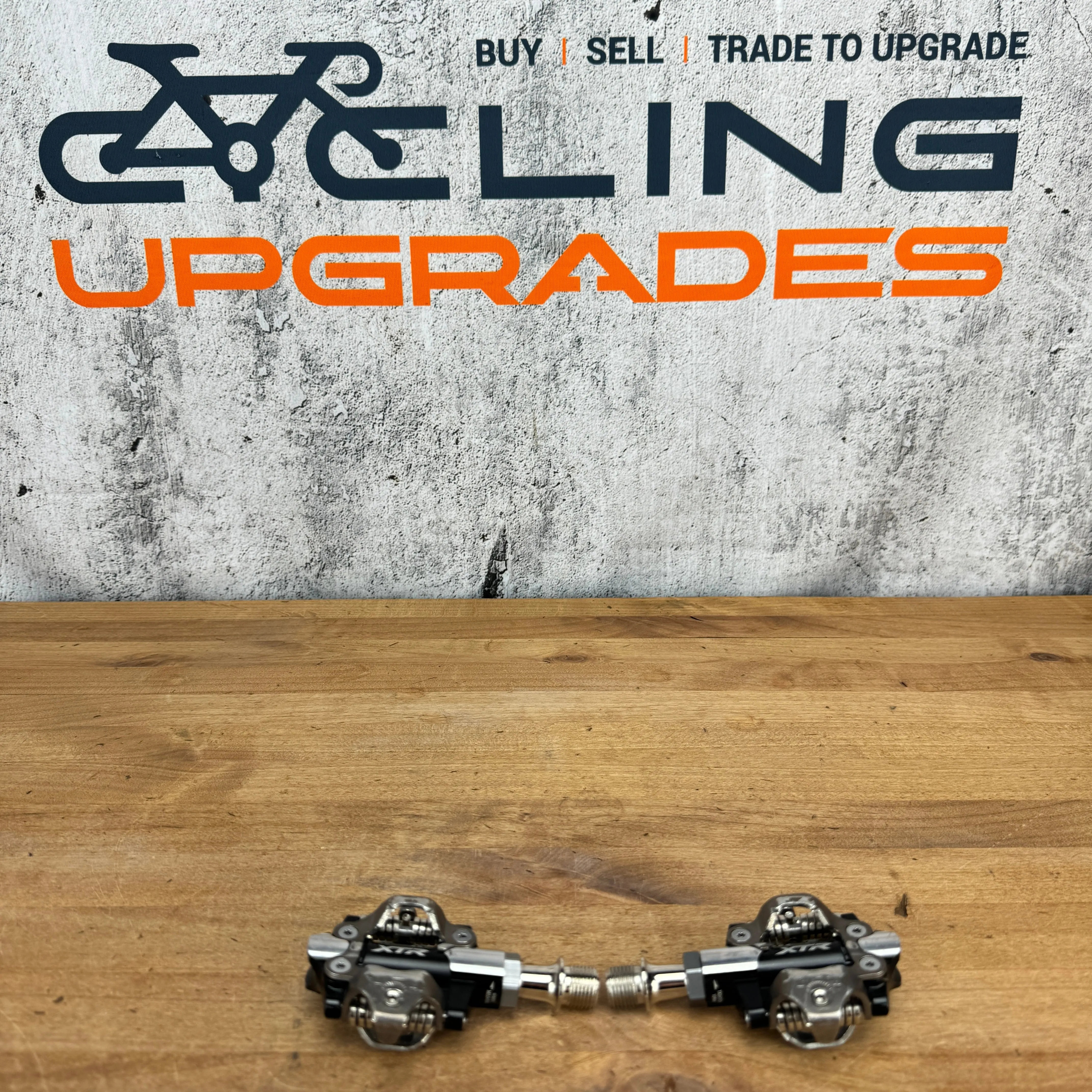 Light Use! Shimano XTR PD-M9100 Steel Bearings Dual-Sided SPD Pedals 319g