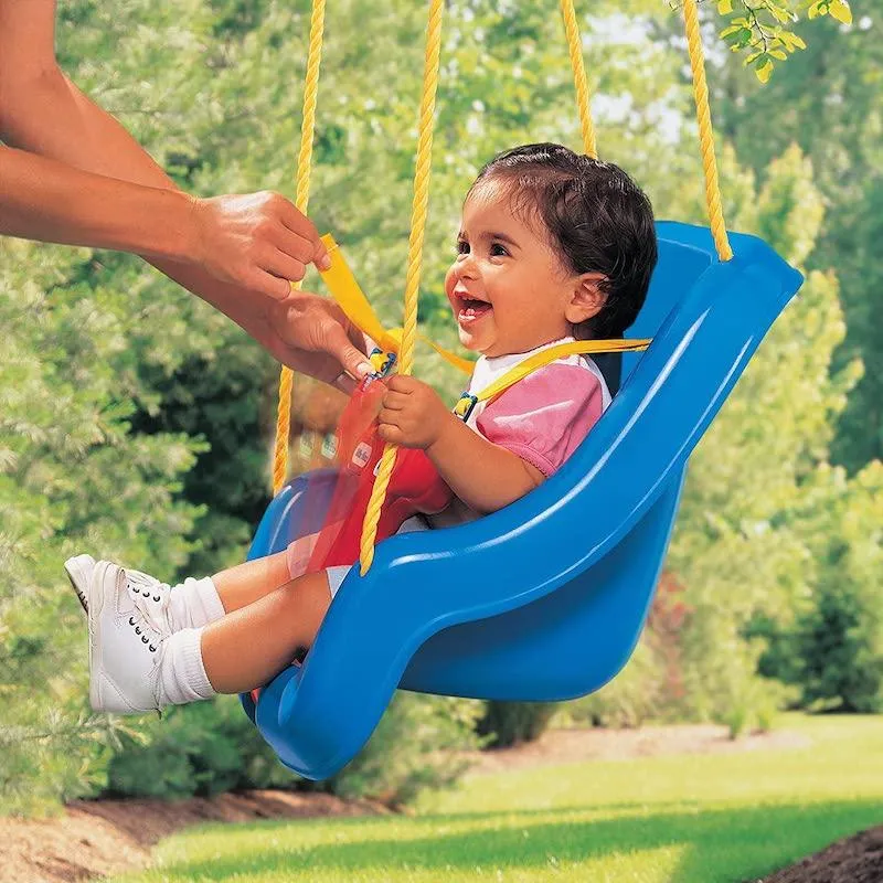 Little Tikes 2 -in- 1 Snug 'n Secure Grow With Me Swing