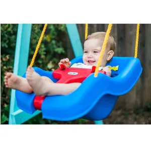 Little Tikes 2 -in- 1 Snug 'n Secure Grow With Me Swing