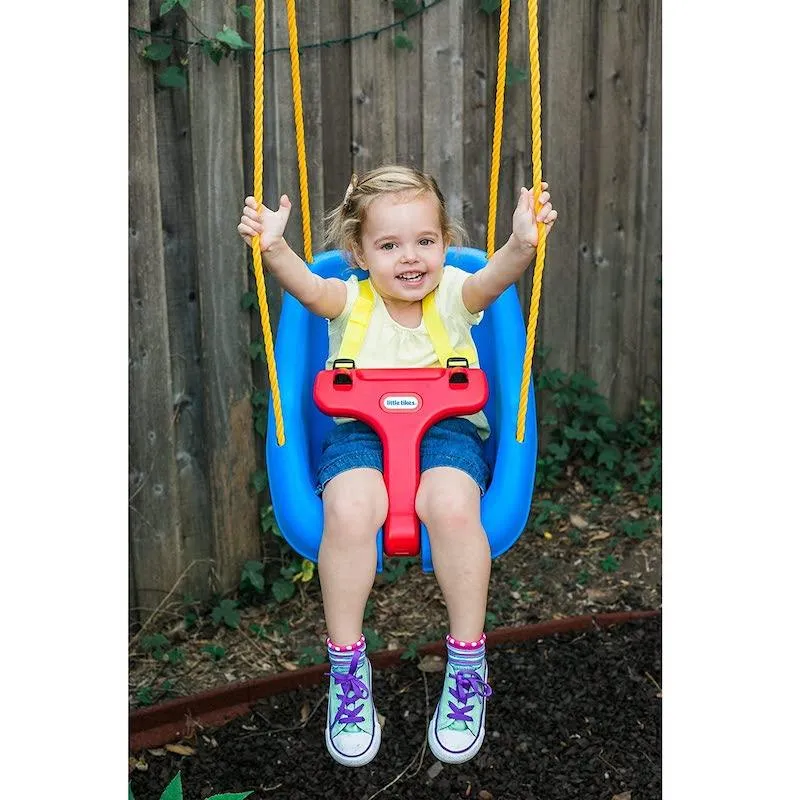 Little Tikes 2 -in- 1 Snug 'n Secure Grow With Me Swing