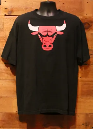 Men's T-Shirt Chicago Bulls Black with Logo