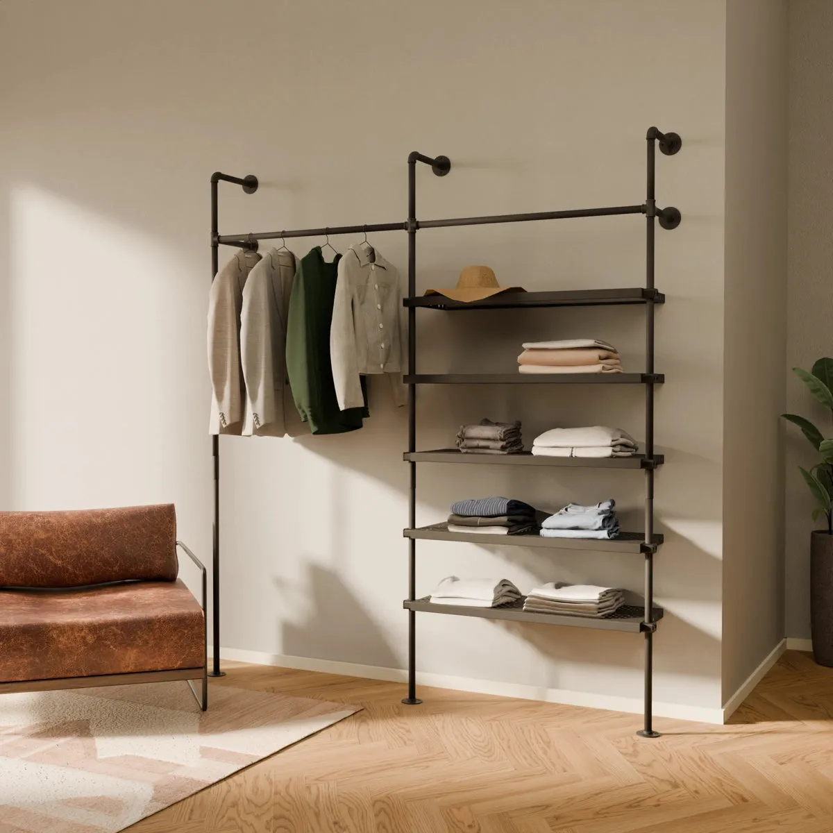 Metal shelf – Metal shelves for clothes rail