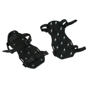 Midwest Rake Black Spiked Shoes (Pair) - 3/4" Spikes