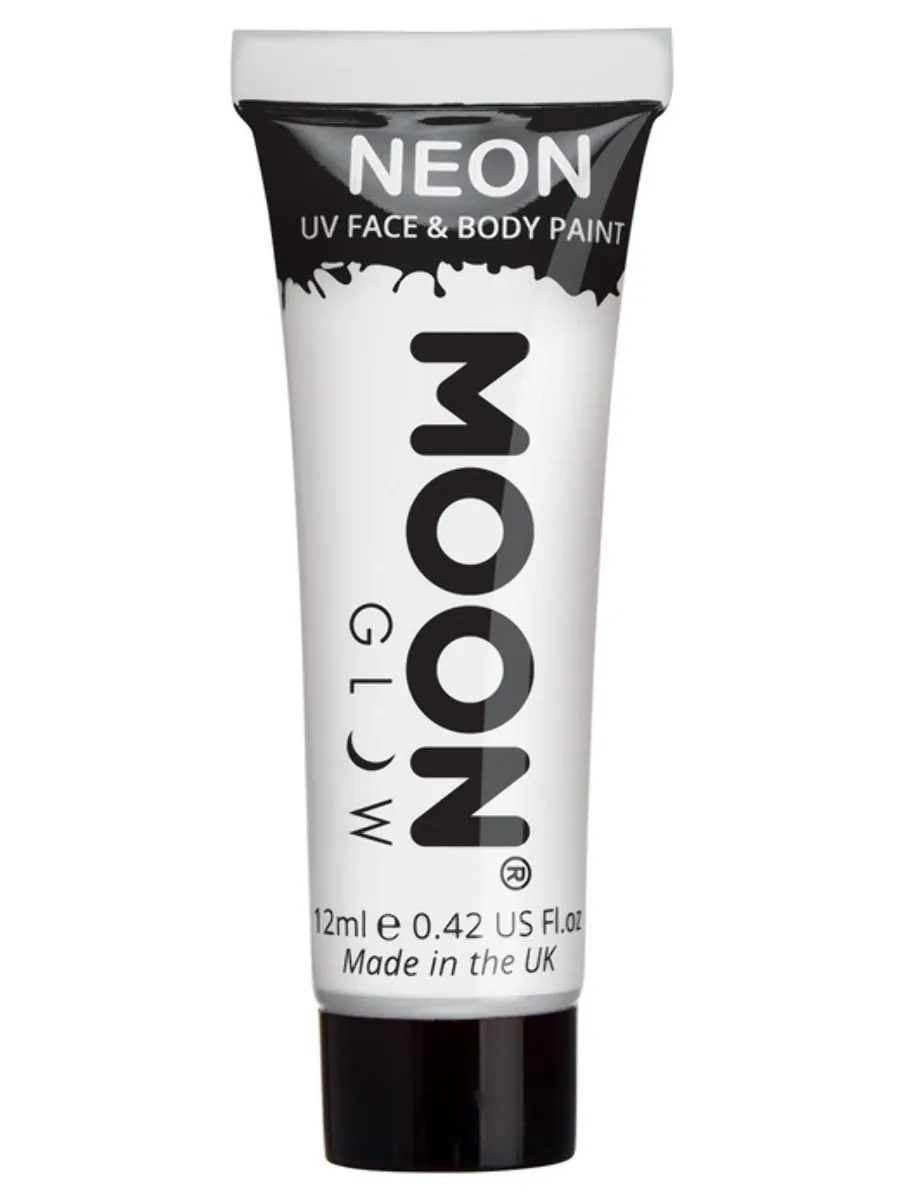 Moon Glow 12ml Intense Neon UV Face Paint White