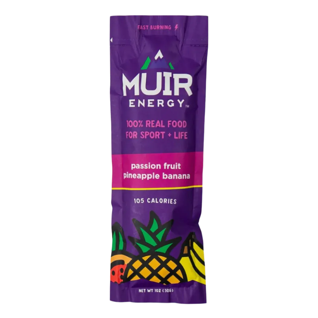 Muir Energy - Energy Gel - Passion Fruit Pineapple Banana