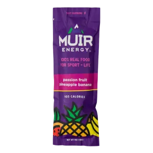 Muir Energy - Energy Gel - Passion Fruit Pineapple Banana