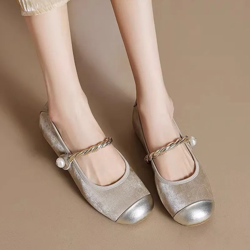 New Round Toe Versatile Women'S Casual Shoes