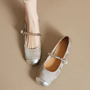 New Round Toe Versatile Women'S Casual Shoes