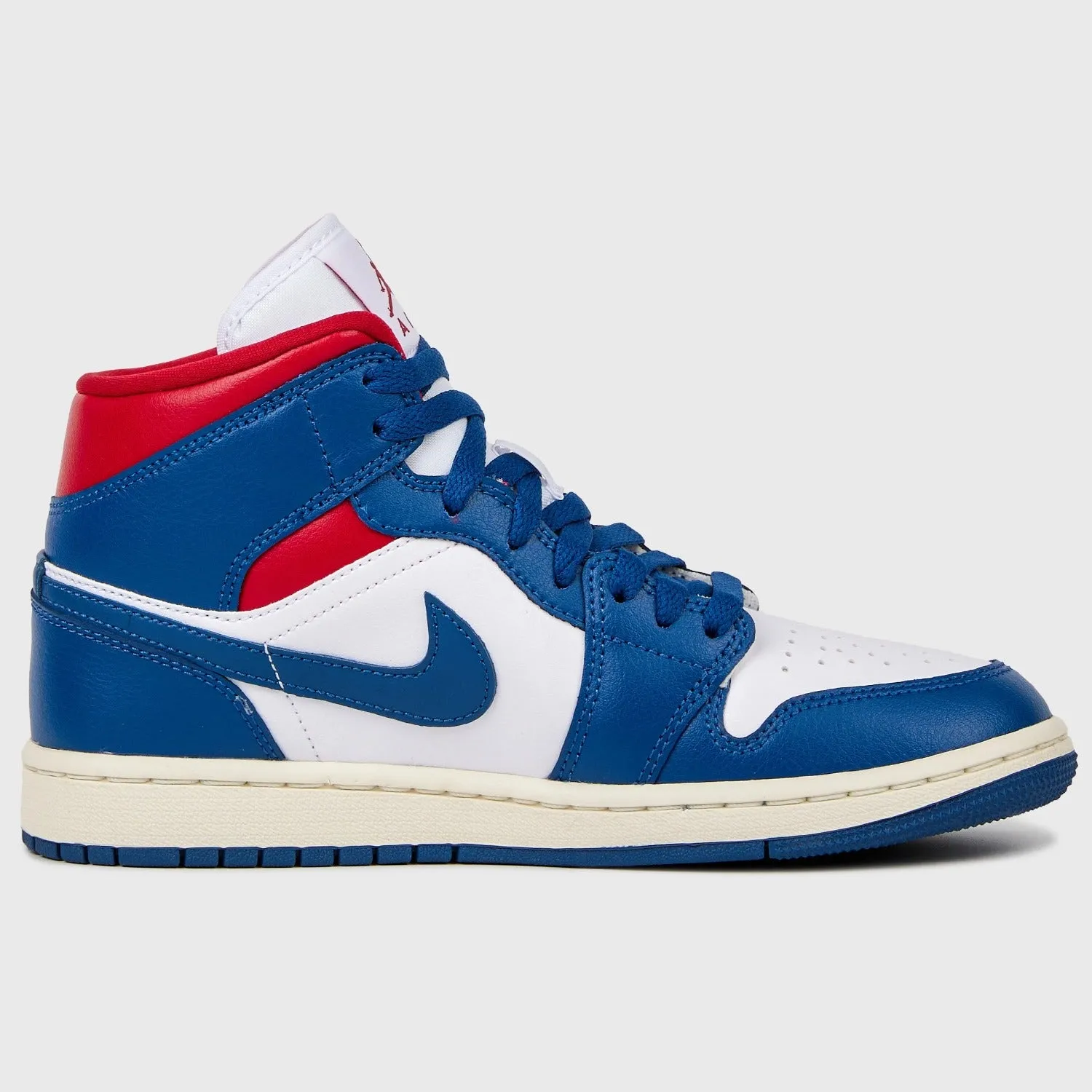 Nike Air Jordan 1 Mid, white/blue