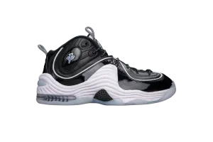 Nike Air Penny 2 Black Patent Football Grey