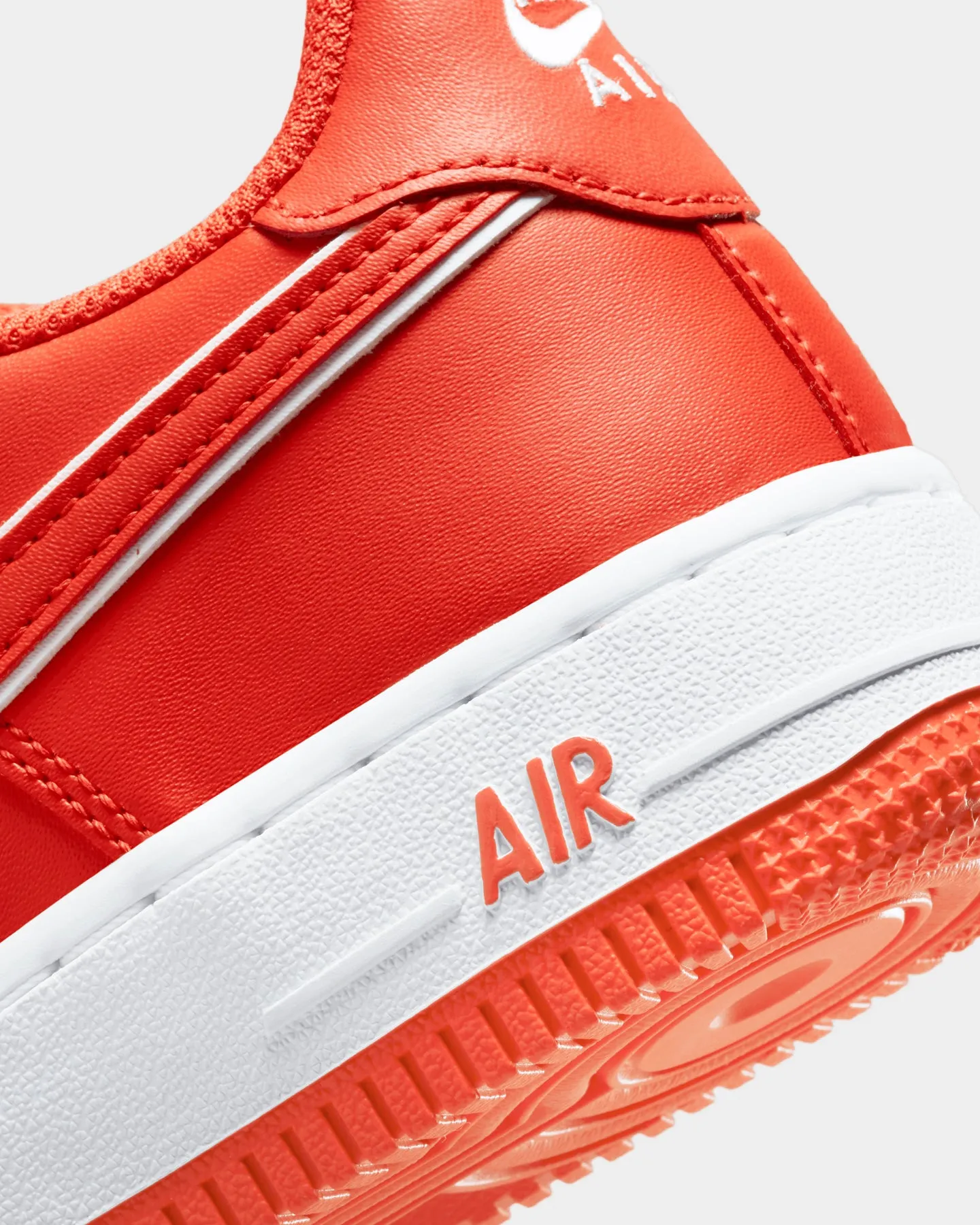 Nike Kids' Air Force 1 (GS) Picante Red/White