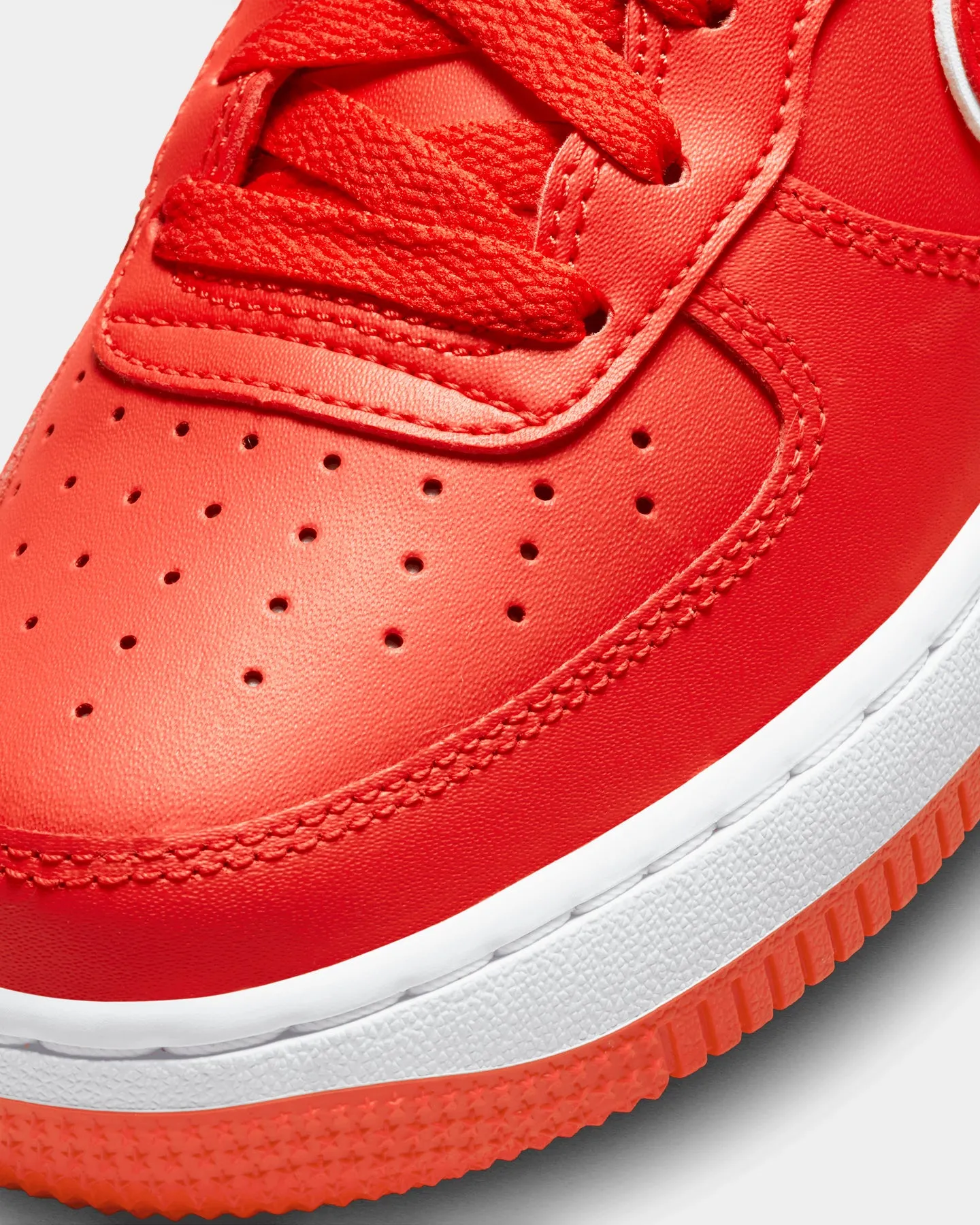 Nike Kids' Air Force 1 (GS) Picante Red/White