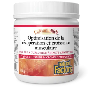 Optimisation de la récupération et croissance musculaire, CurcuminRich