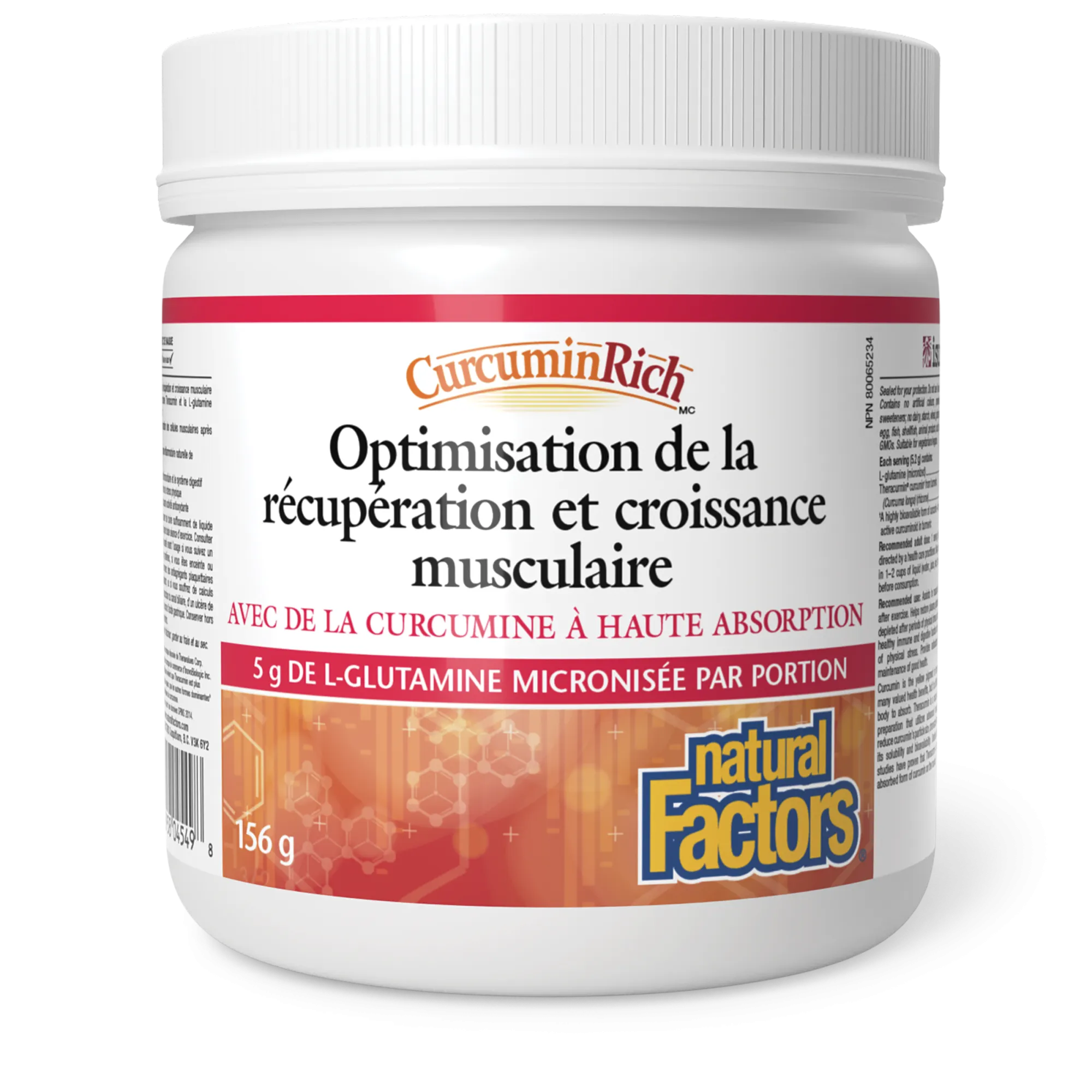 Optimisation de la récupération et croissance musculaire, CurcuminRich