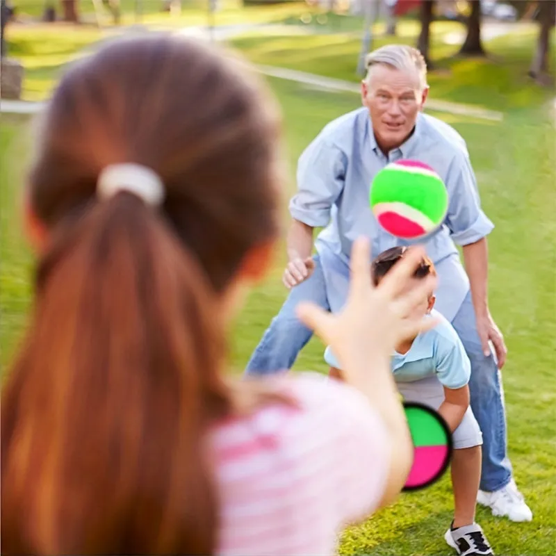 Outdoor Beach Games Set with Paddles  Perfect Easter Gift