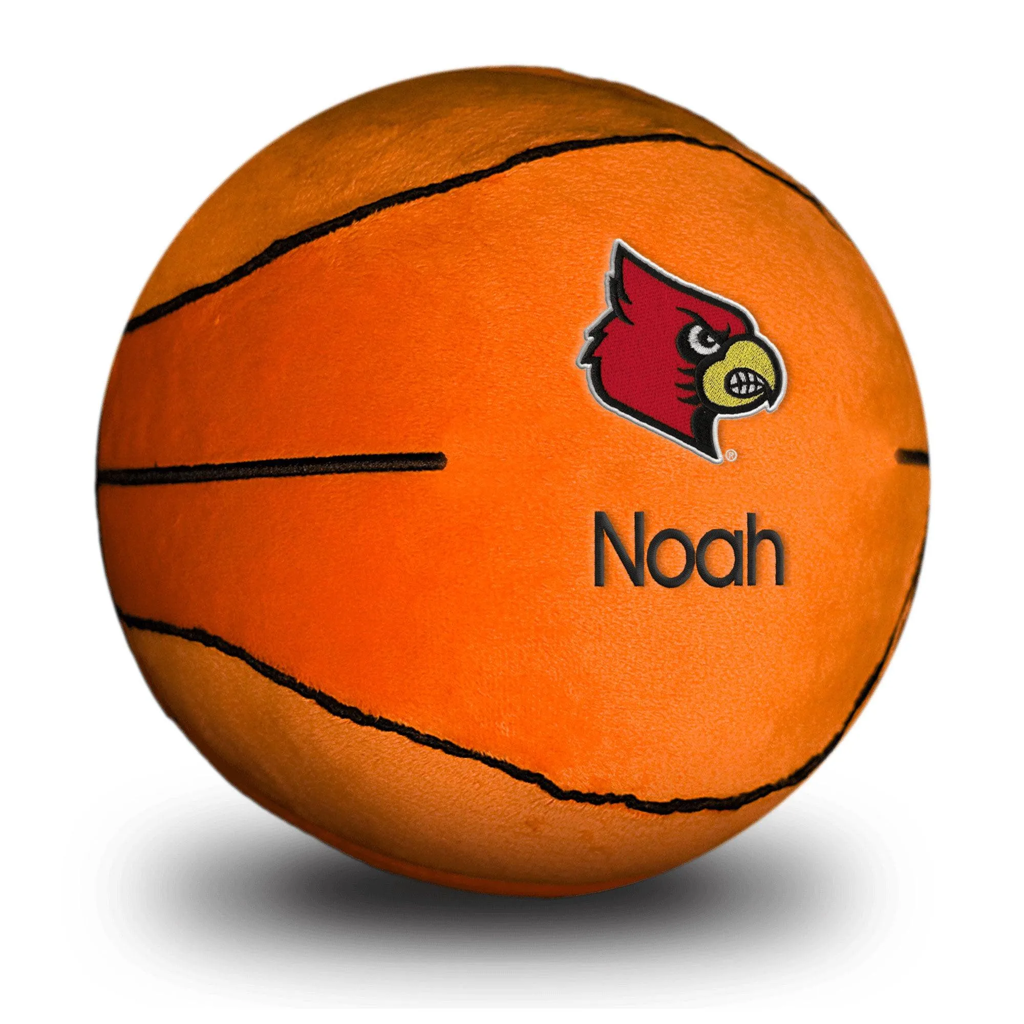 Personalized Louisville Cardinals Plush Basketball