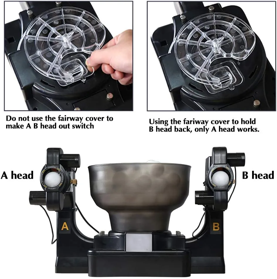 Ping Pong Robot Machine with 36 Different Spin Balls for Training