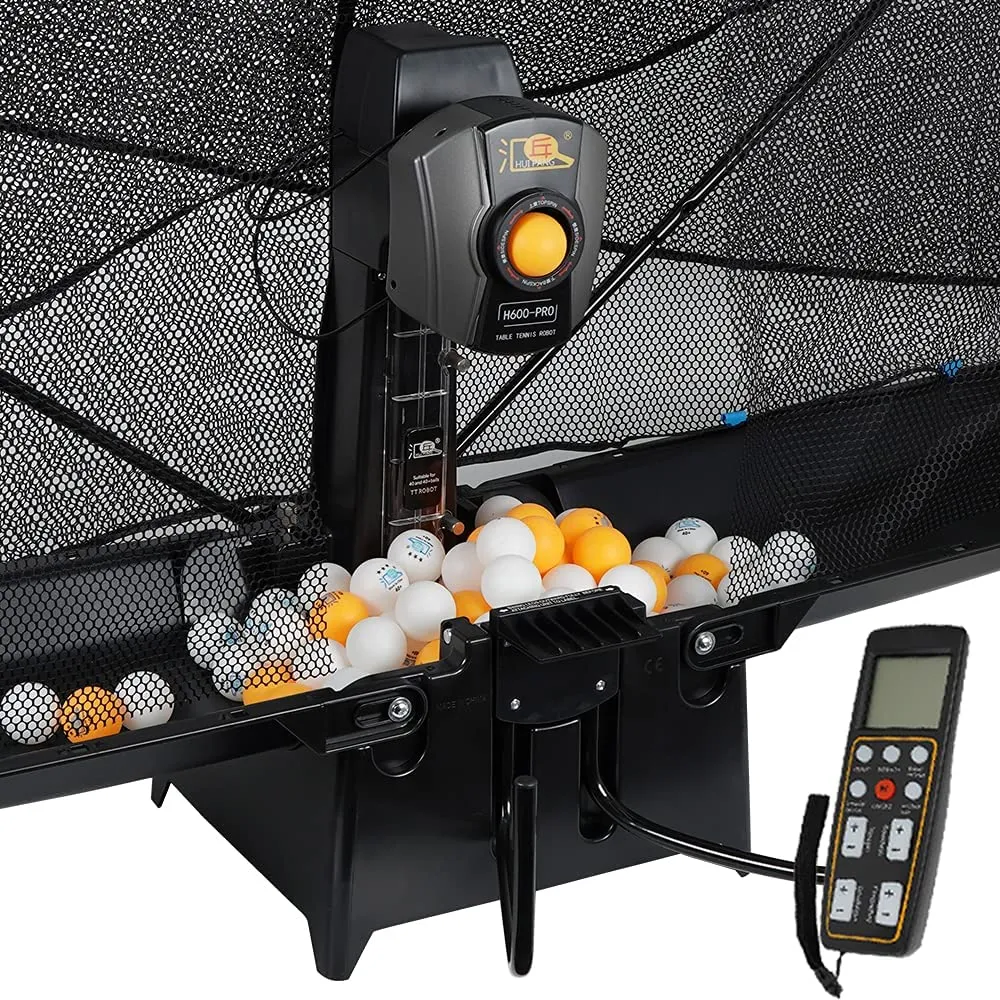 Ping Pong Robot Machine with 36 Different Spin Balls for Training