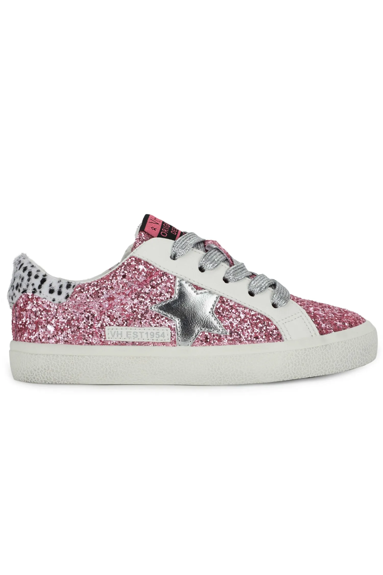 Pink Glitter River Sneakers