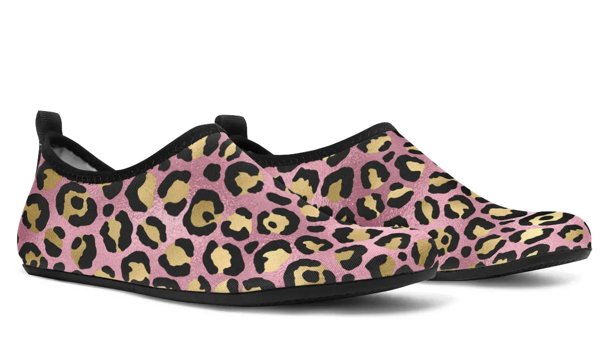 Pink Leopard Water Shoes