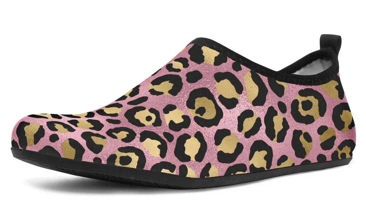 Pink Leopard Water Shoes