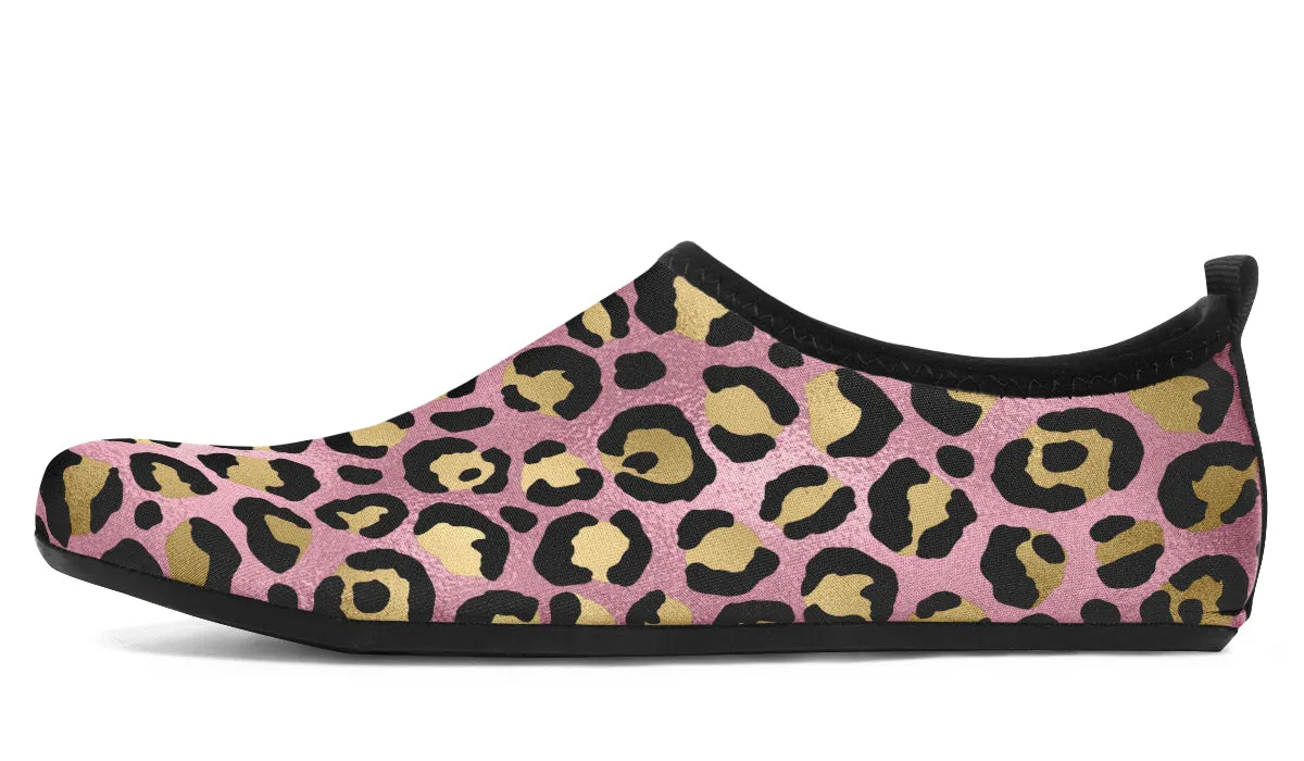 Pink Leopard Water Shoes