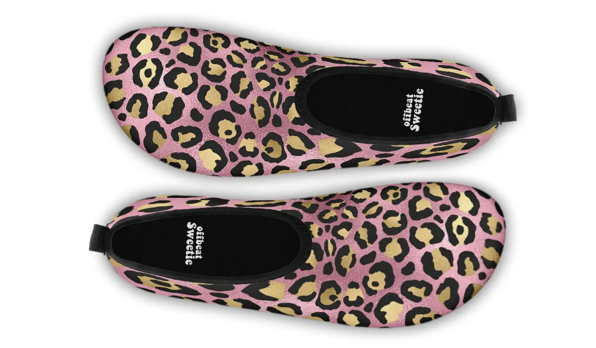 Pink Leopard Water Shoes