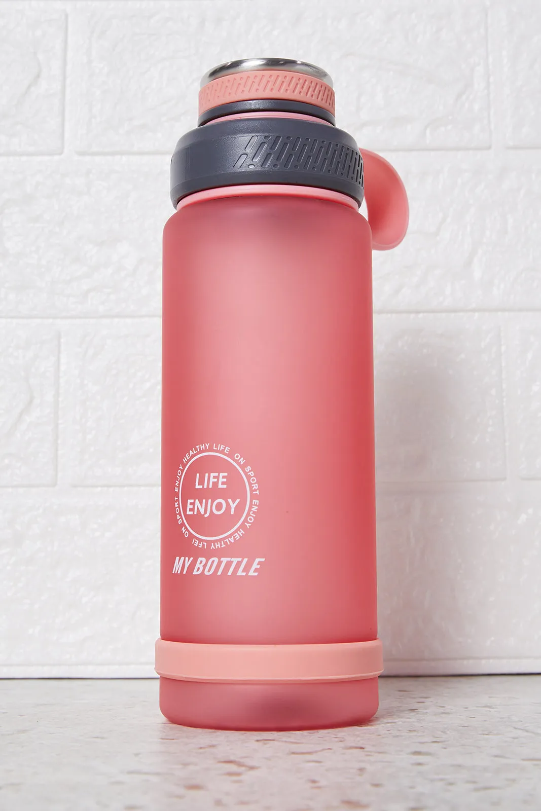 Pink Sports Water Bottle (600ml)