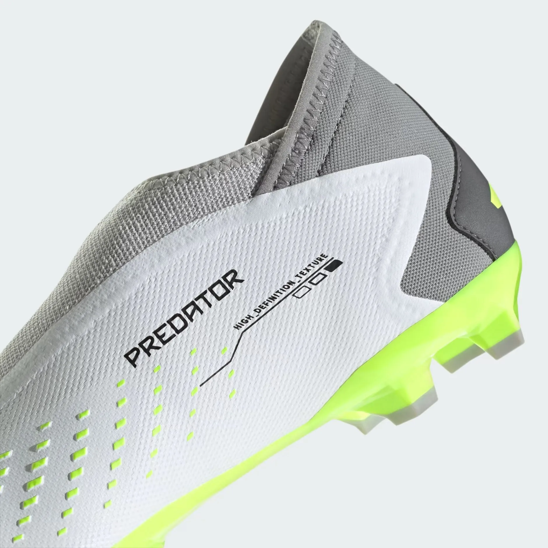 Predator Accuracy.3 Laceless FG [White/Black/Lucid Lemon]