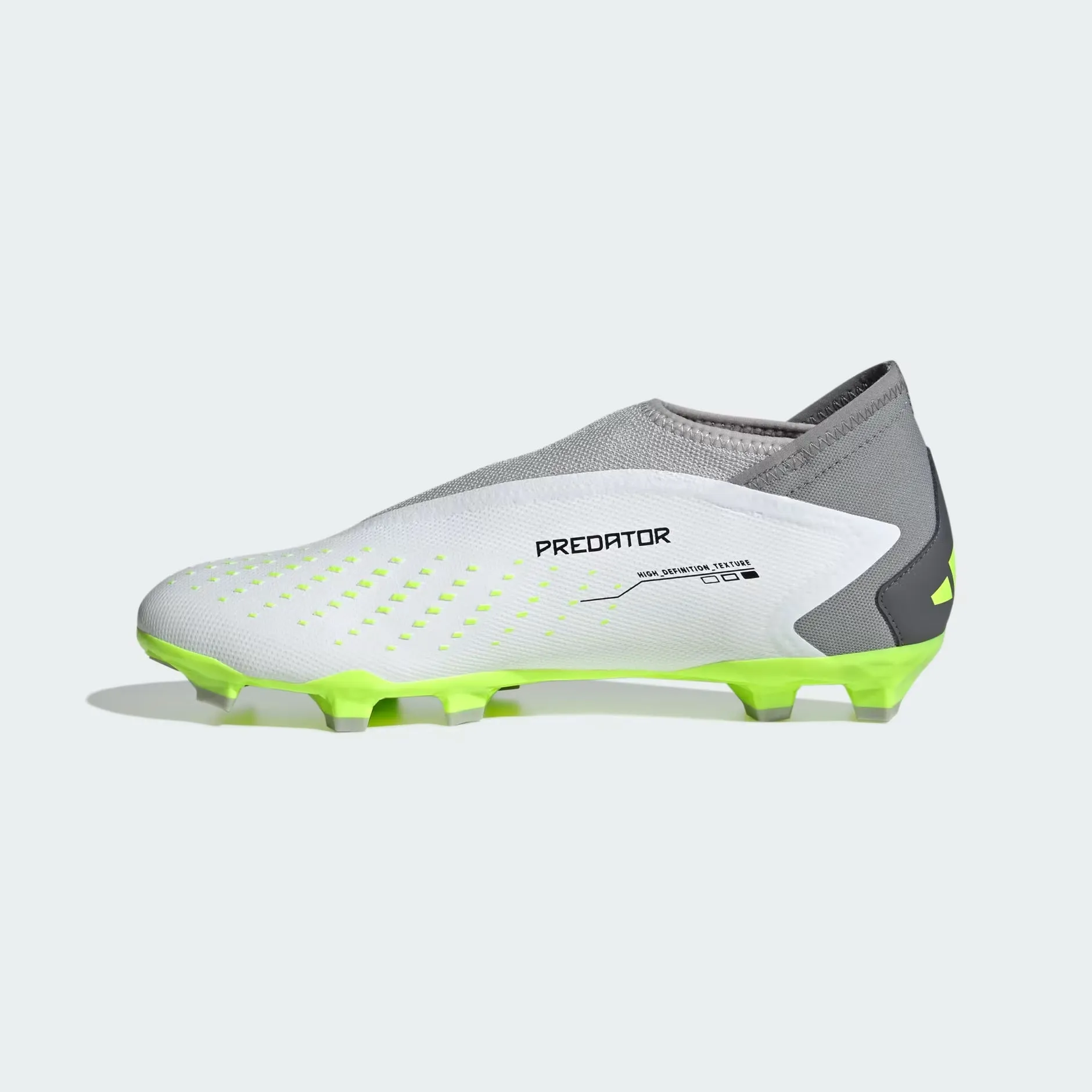 Predator Accuracy.3 Laceless FG [White/Black/Lucid Lemon]