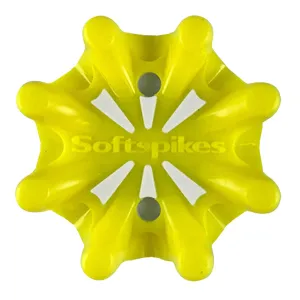 Pulsar Golf Cleats (Fast Twist® 3.0) | Solid Neon Yellow/White