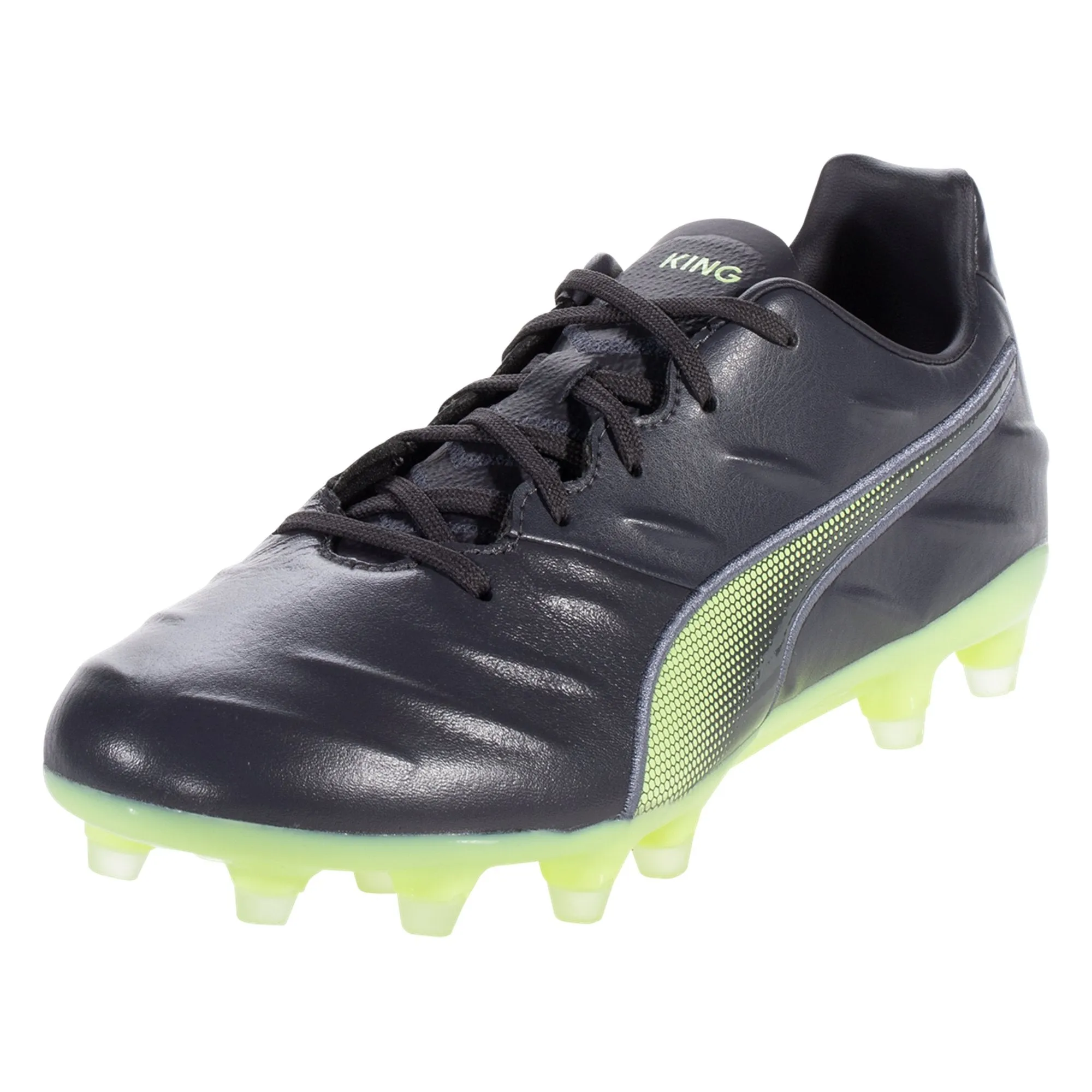 PUMA King Pro 21 FG Soccer Cleat - Periscope/Fizzy Light