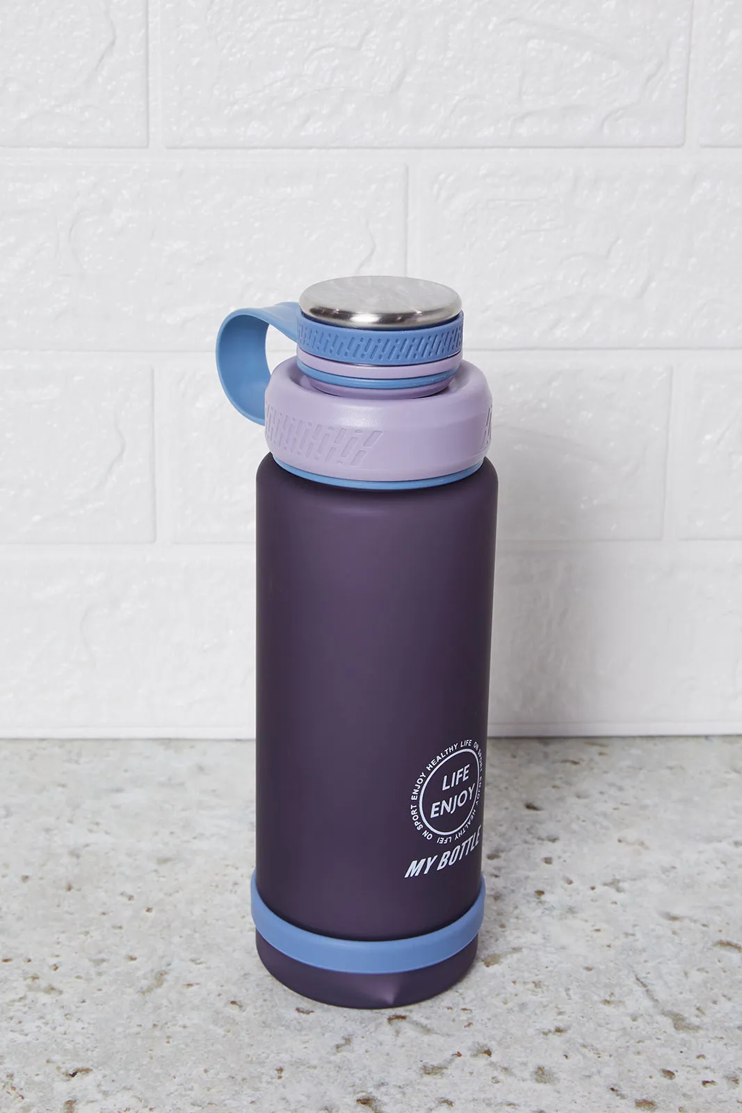 Purple Sports Water Bottle (600ml)