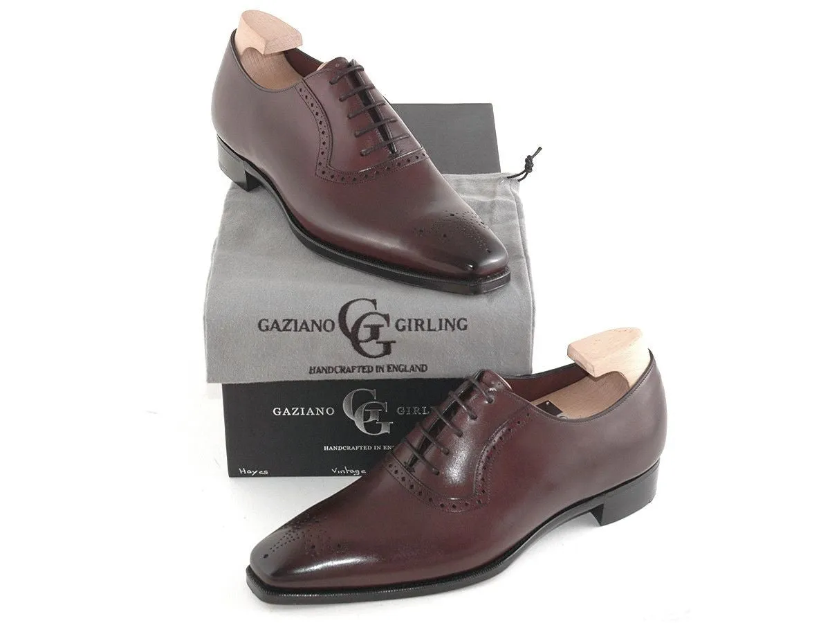 "Hayes" in Vintage Rioja Calf - TG73