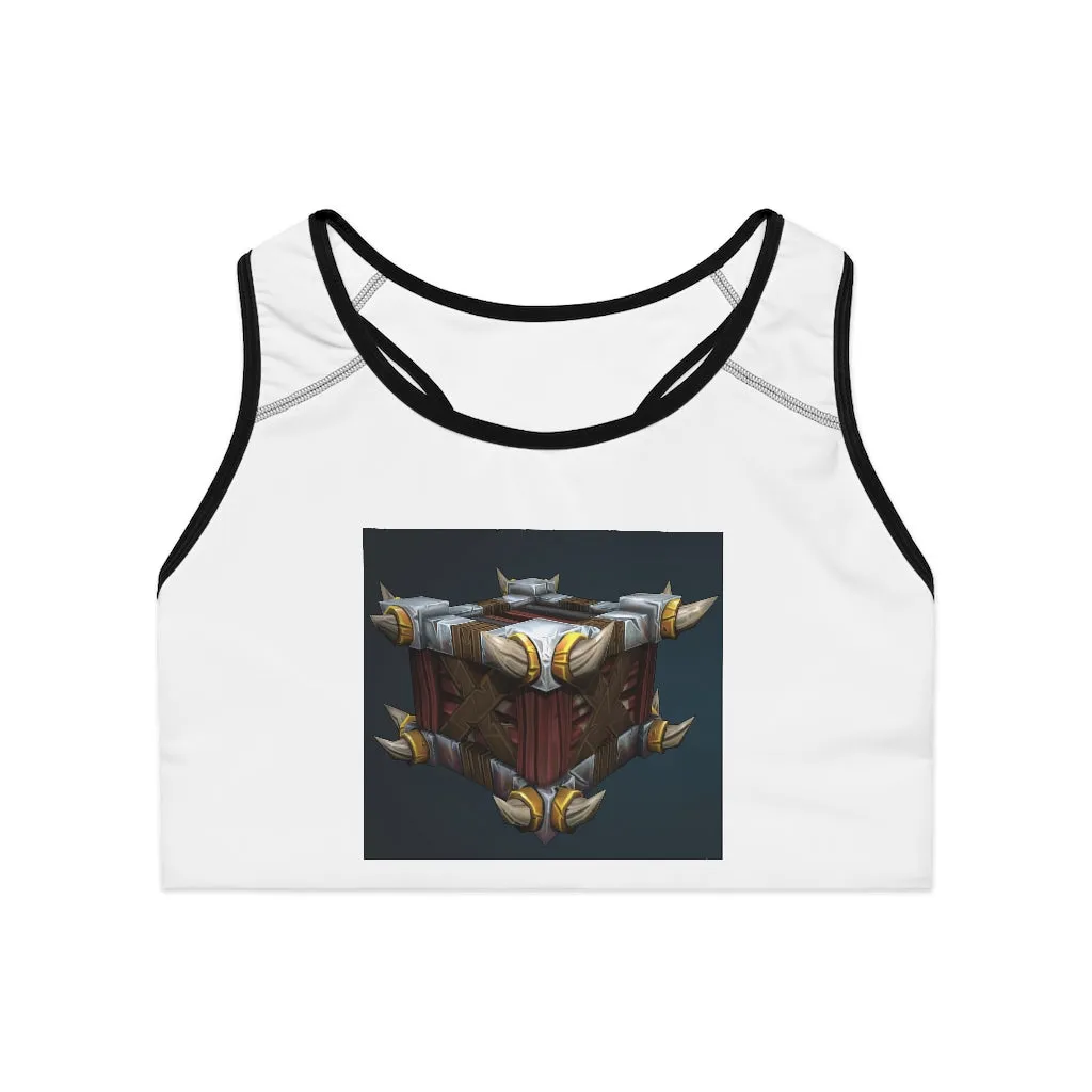 Raptor Crate Sports Bra (AOP)