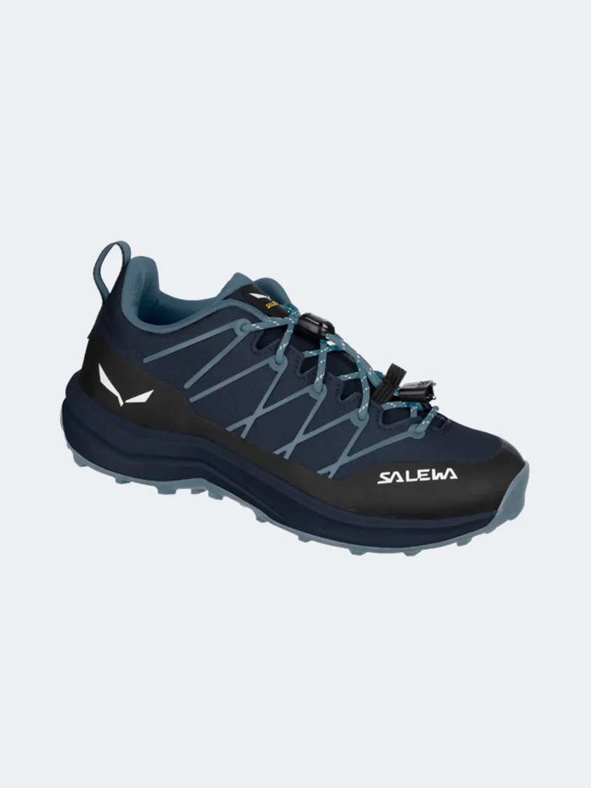 Salewa Wildfire 2 Kids Hiking Shoes Navy Blazer