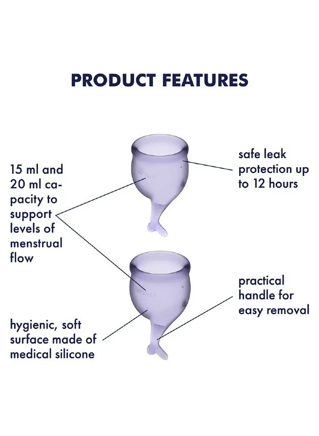 Satisfyer Feel Secure Menstrual Cup