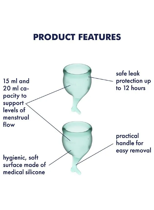 Satisfyer Feel Secure Menstrual Cup