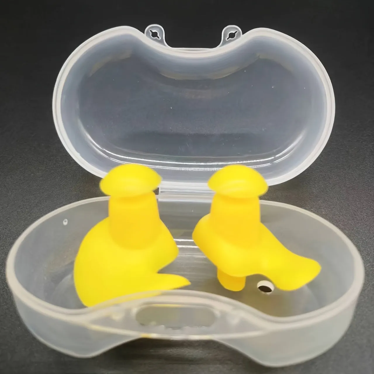 Silicone Earplugs for Swimming  Diving with Storage Box