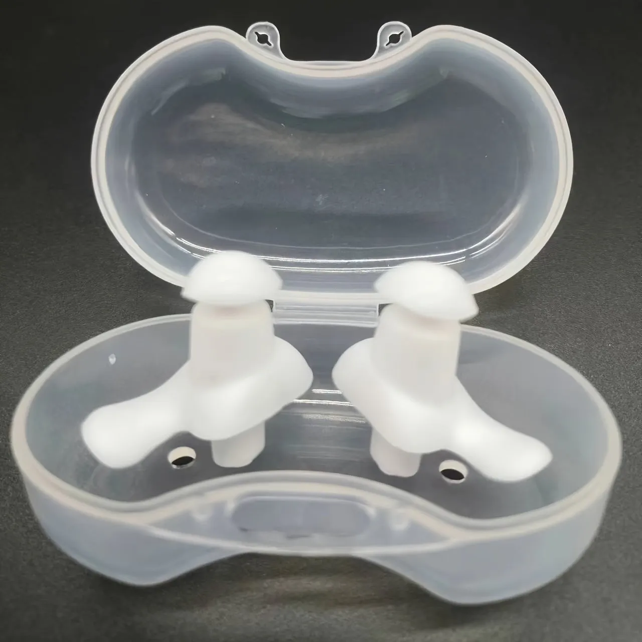 Silicone Earplugs for Swimming  Diving with Storage Box