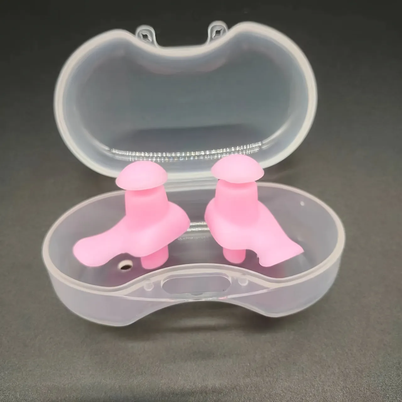 Silicone Earplugs for Swimming  Diving with Storage Box