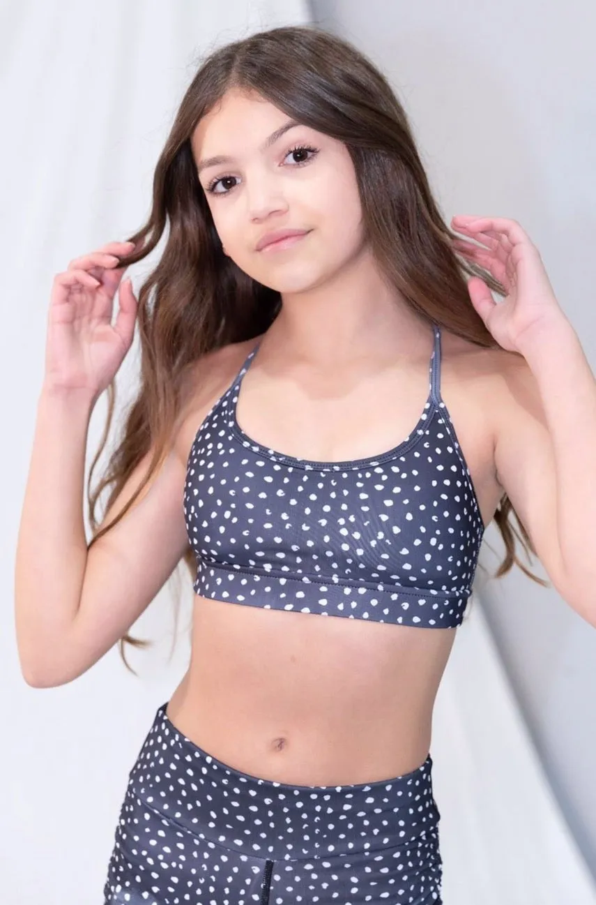 SPECKLE SPORTS BRA