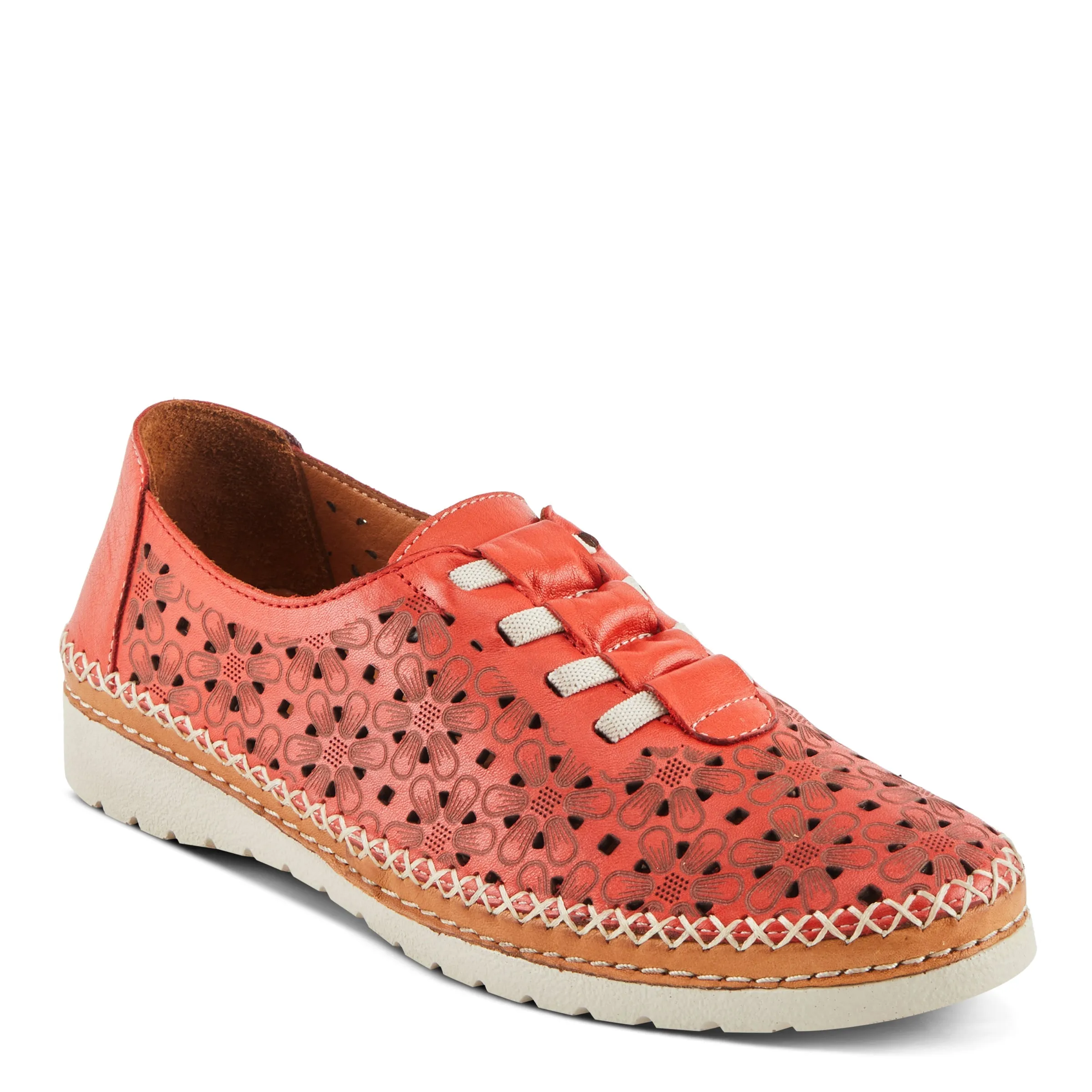 Spring Step Shoes Indi Women's Laser Cut Leather Shoes