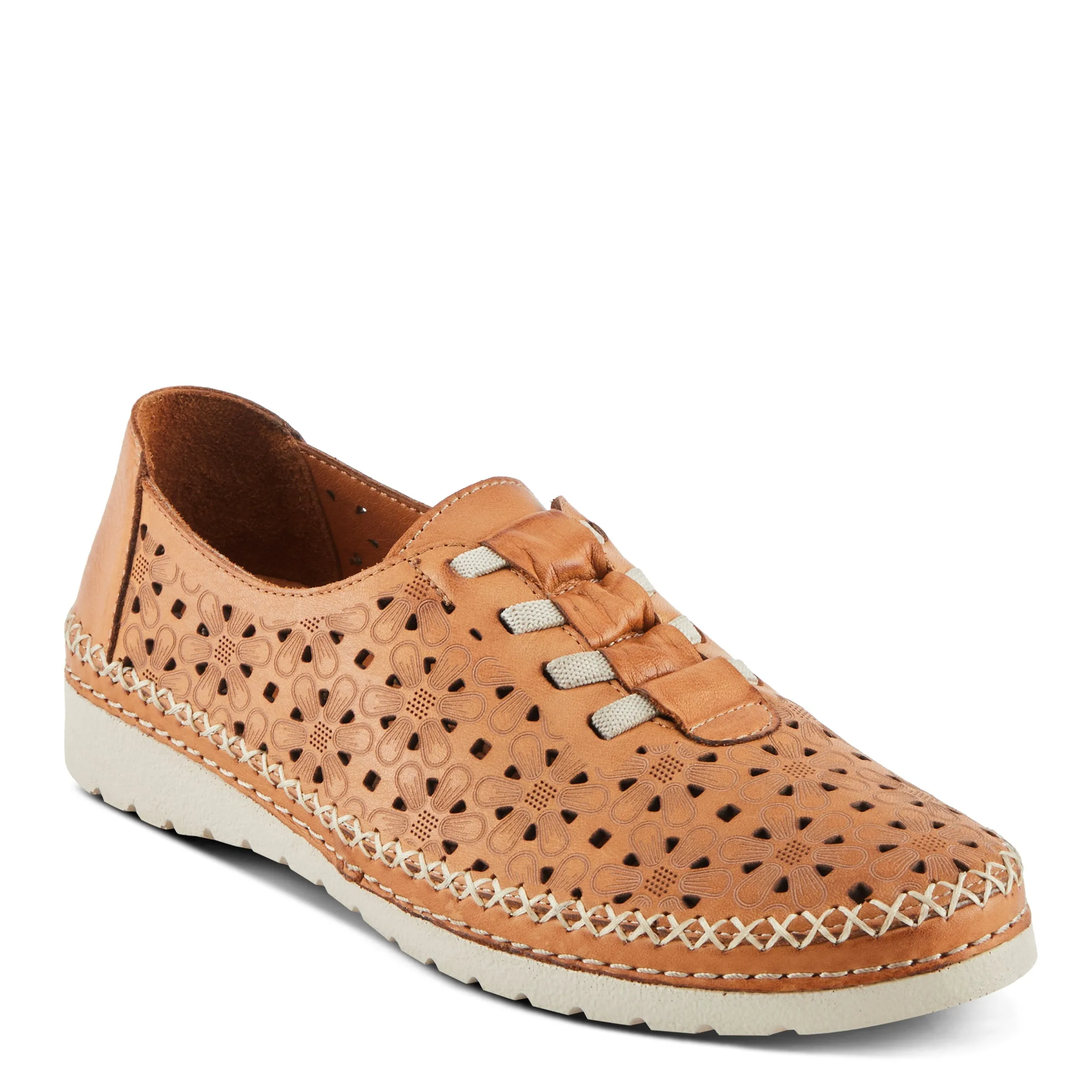 Spring Step Shoes Indi Women's Laser Cut Leather Shoes