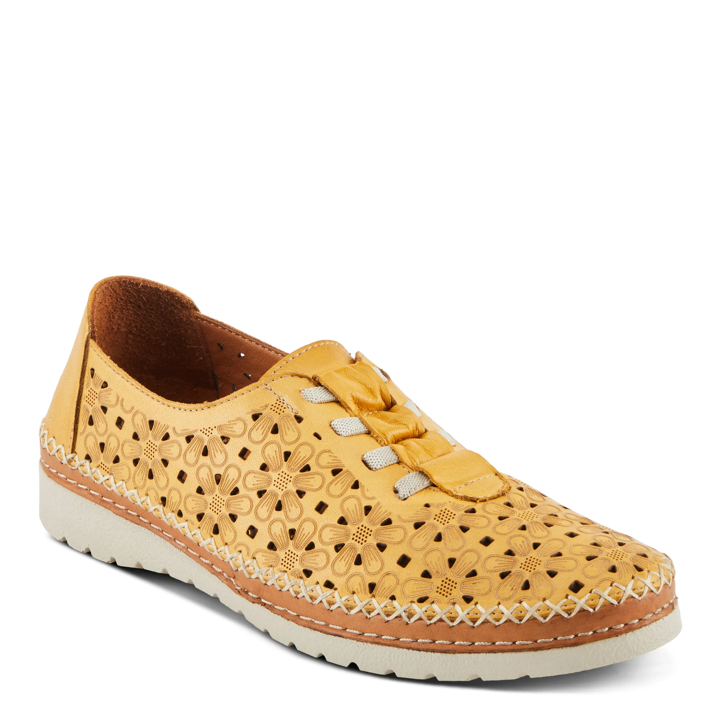 Spring Step Shoes Indi Women's Laser Cut Leather Shoes