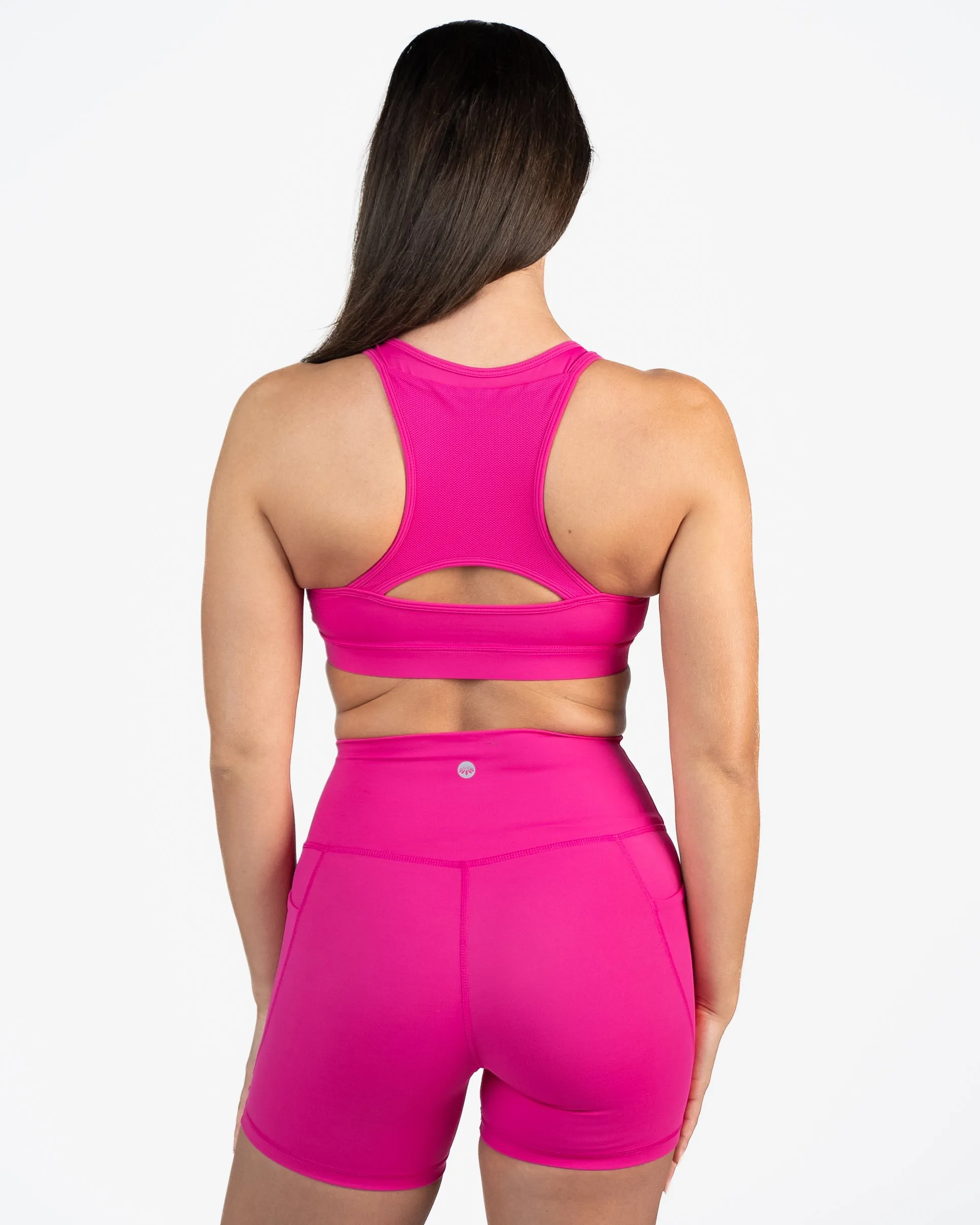 Stow And Go Sports Bra - Punch