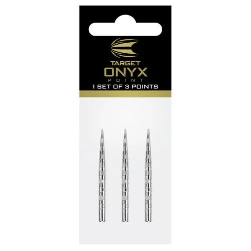 Target Onyx Silver Dart Point